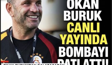 Haber Cemal Peker OKAN BURUK’TAN GALATASARAY TARAFTARINA TRANSFER MÜJDESİ: “HEDEFLERİMİZE UYGUN TAKVİYELER YOLDA”