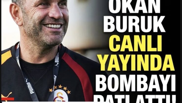 Haber Cemal Peker OKAN BURUK’TAN GALATASARAY TARAFTARINA TRANSFER MÜJDESİ: “HEDEFLERİMİZE UYGUN TAKVİYELER YOLDA”