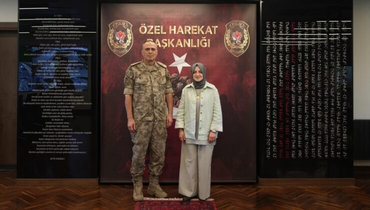 Cumhurbaşkanı Başdanışmanı Gülşen Orhan’dan Özel Harekat Başkanlığına Anlamlı Ziyaret