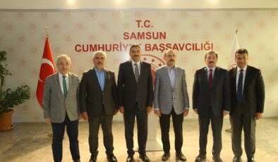 Samsun’da Yargıya Güçlü Destek Mesajı  Devlet Protokolünden Cumhuriyet Başsavcısı Mustafa Çakmak’a Hayırlı Olsun Ziyareti