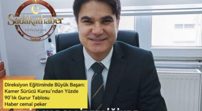 Direksiyon Eğitiminde Büyük Başarı: Kamer Sürücü Kursu’ndan Yüzde 90’lık Gurur Tablosu