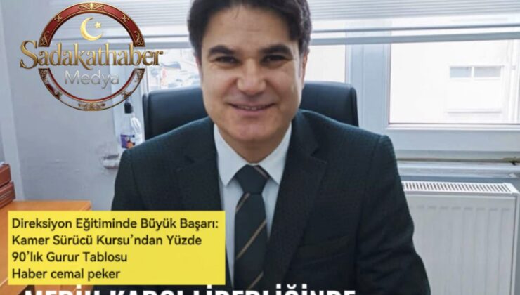 Direksiyon Eğitiminde Büyük Başarı: Kamer Sürücü Kursu’ndan Yüzde 90’lık Gurur Tablosu