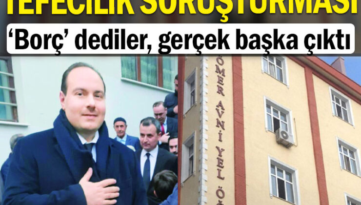 SÜLEYMANCILAR HAKKINDA TEFECİLİK İDDİASI
