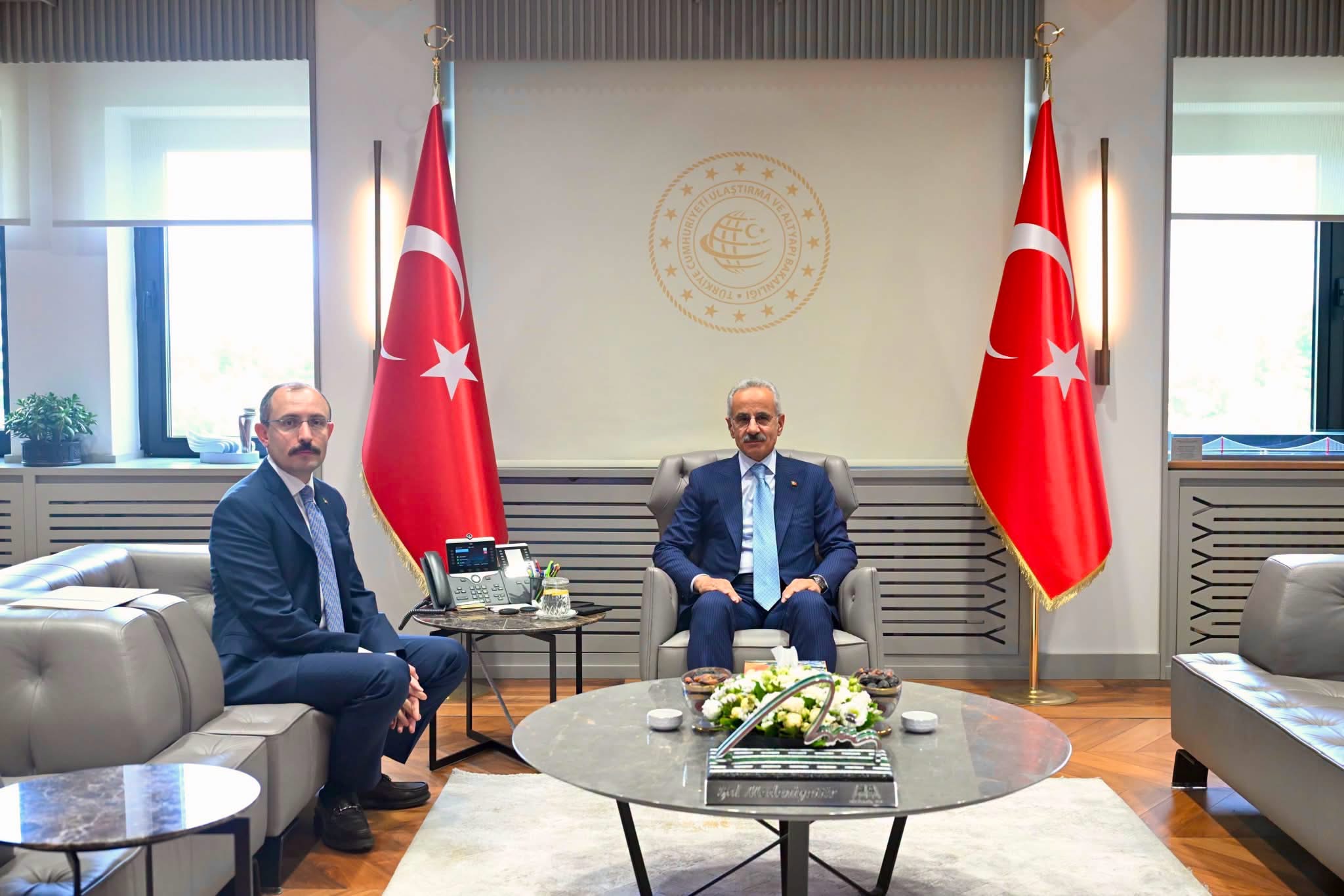 SAMSUN İÇİN GÜÇ BİRLİĞİ  Bakan Abdulkadir Uraloğlu ile Mehmet Muş’tan Türkiye Yüzyılı Vizyonuna Ortak Mesaj