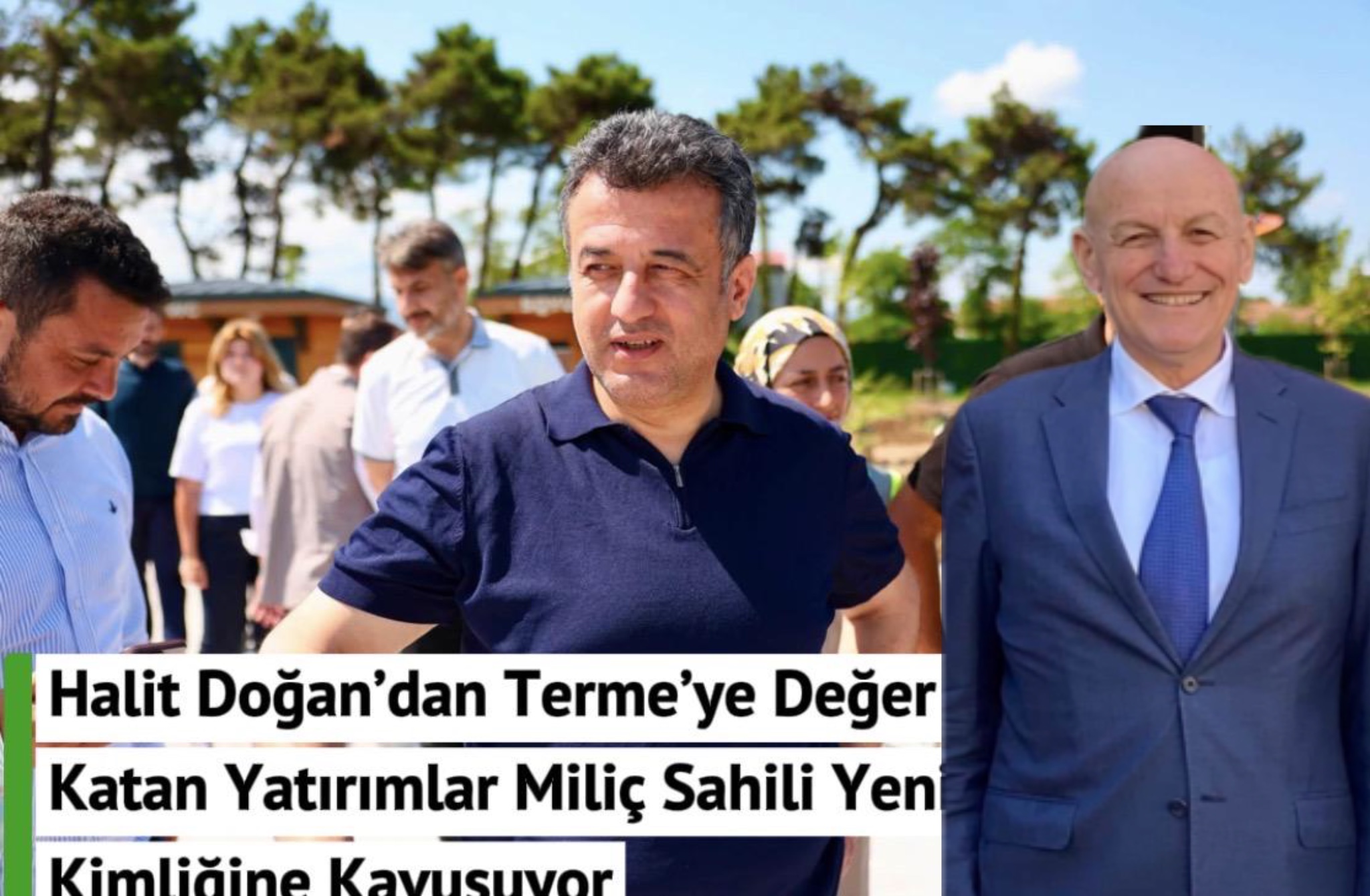 Halit Doğan’ın Terme Ziyaretinde Dikkat Çeken Protokol Detayı  Miliç’te Gözler Aynı Kareyi Aradı İddialar Gündeme Oturdu